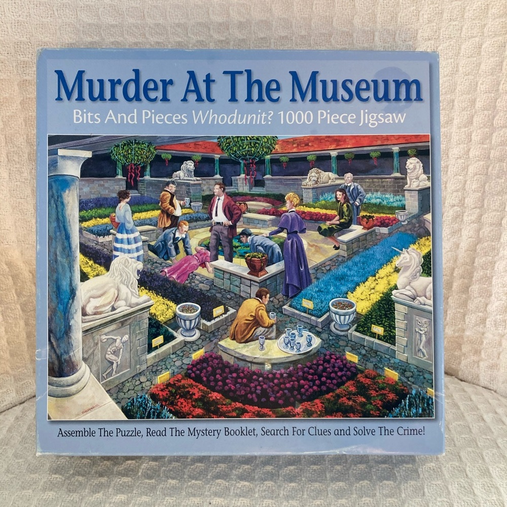 Bits And Pieces Murder At The Museum Puzzle 1000 Pieces